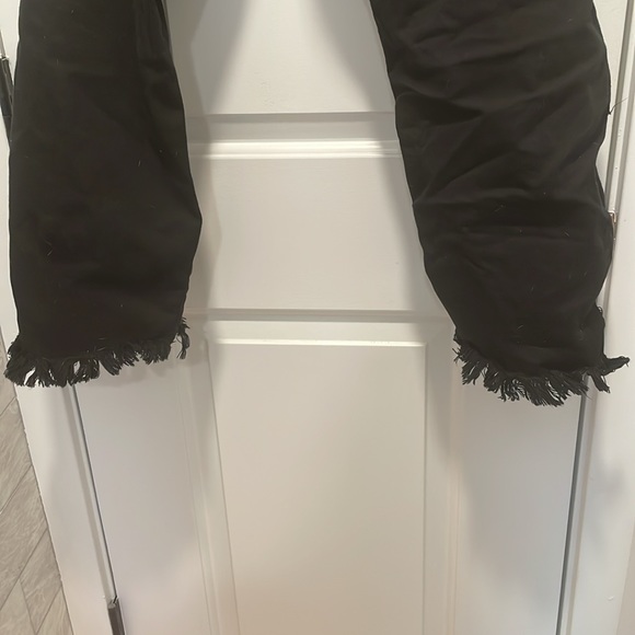 Ms. Cello Black Frayed Bottom Jeans - Picture 7 of 9